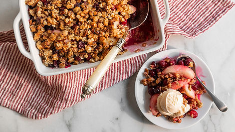 Cranberry Apple Crisp