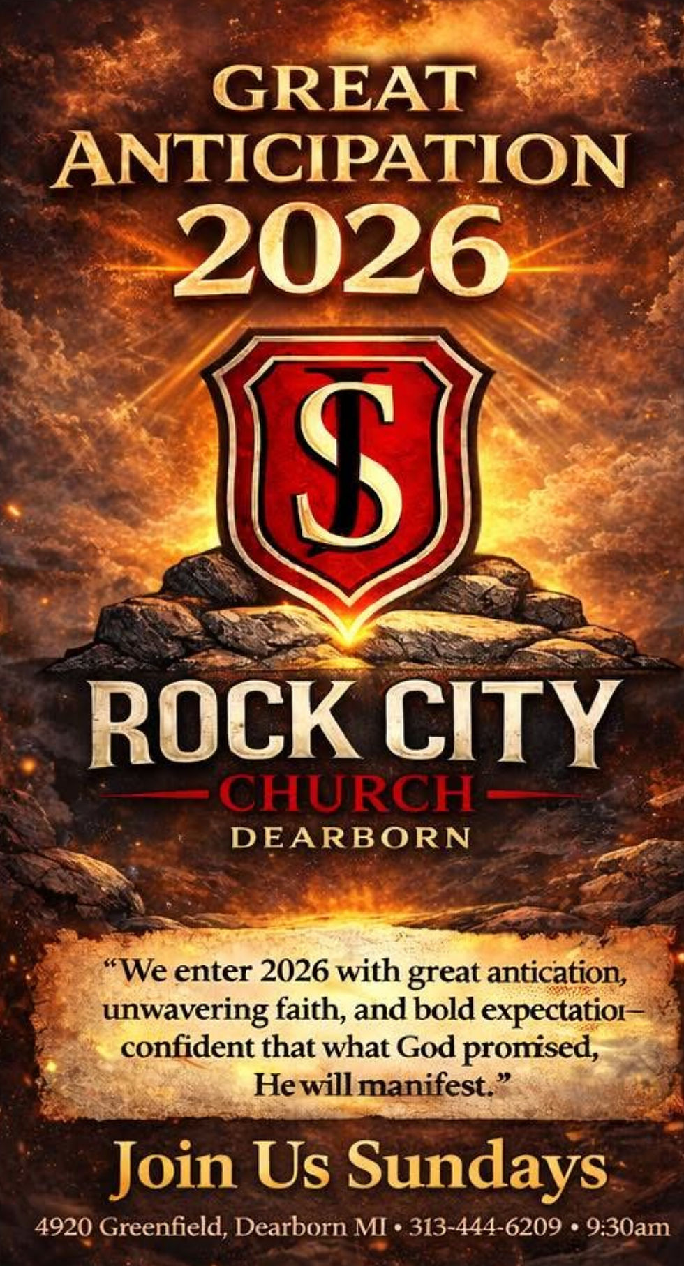 Rock City at St James UCC Sunday Service