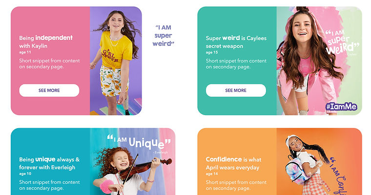 Claire's IamMe Campaign LP