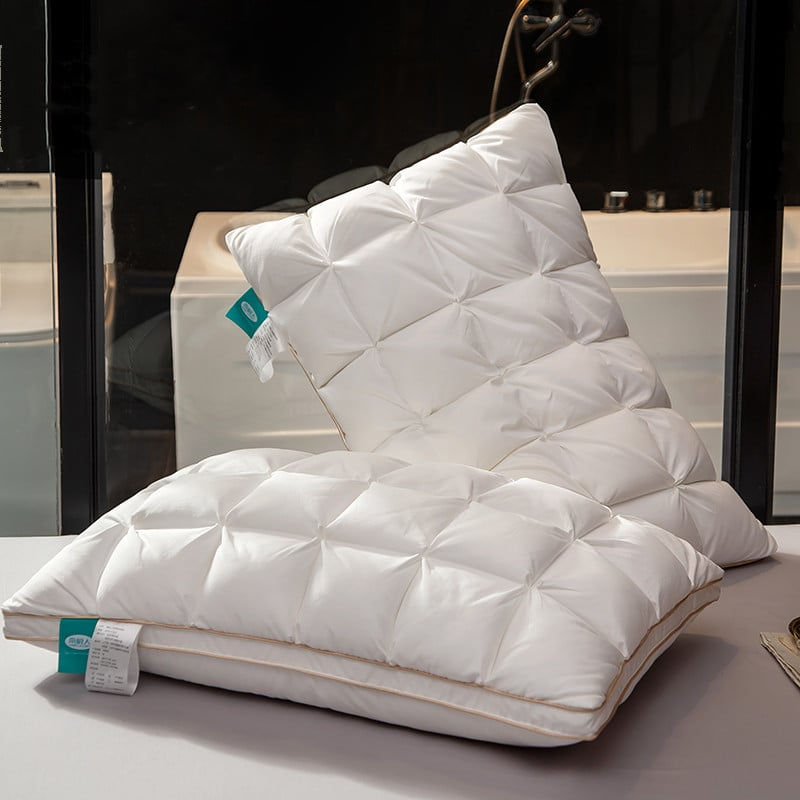Five-Star Hotel Quality Down Pillow for Home Use