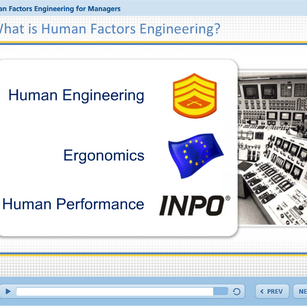 Human Factors Engineering