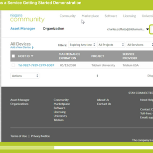 Backup as a Service Getting Started Demonstration