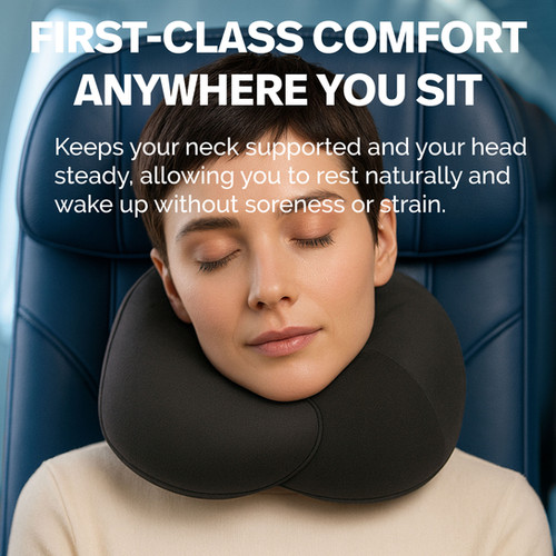 Memory Foam Travel Neck Pillow | Zen Virtuoso
