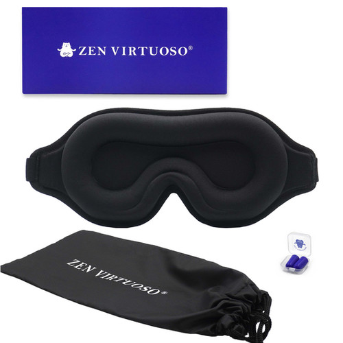 3D Sleep Mask for Men & Women | Zen Virtuoso