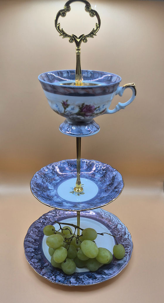 3-teilige Etagere