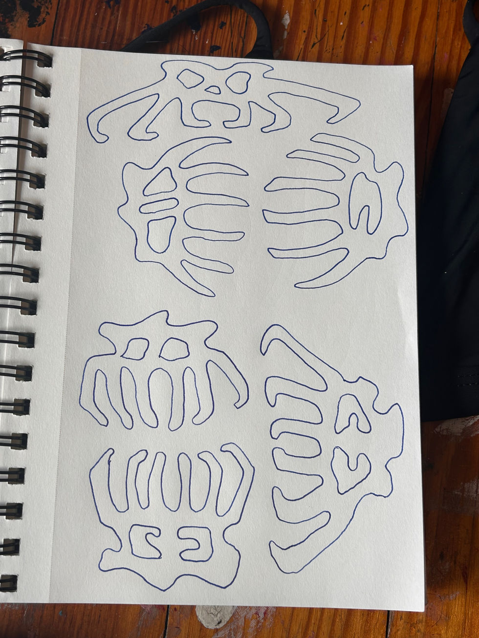 Stencils new wave art noveau - 6 of 29