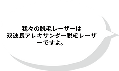 日文官網_服務項目_雙波長亞歷山大除毛雷射_雷射除毛機器產品規格_對話框 .pn