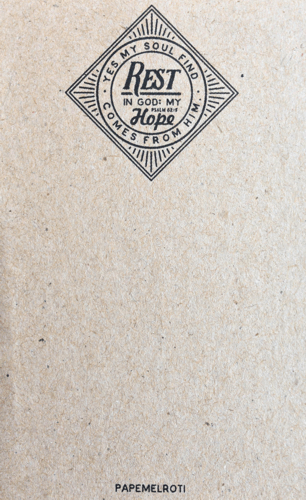 My Soul Finds Rest in God Notepad