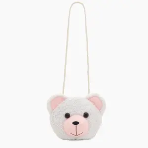 Teddy bear head bag