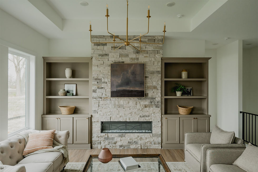 Executive Villas in Waukee Living Room