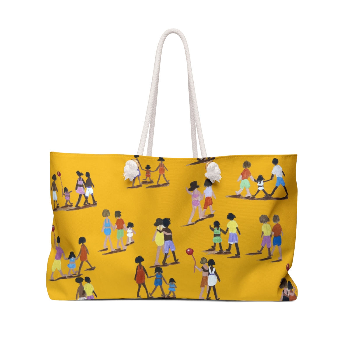 Summer Canvas Tote Bag 