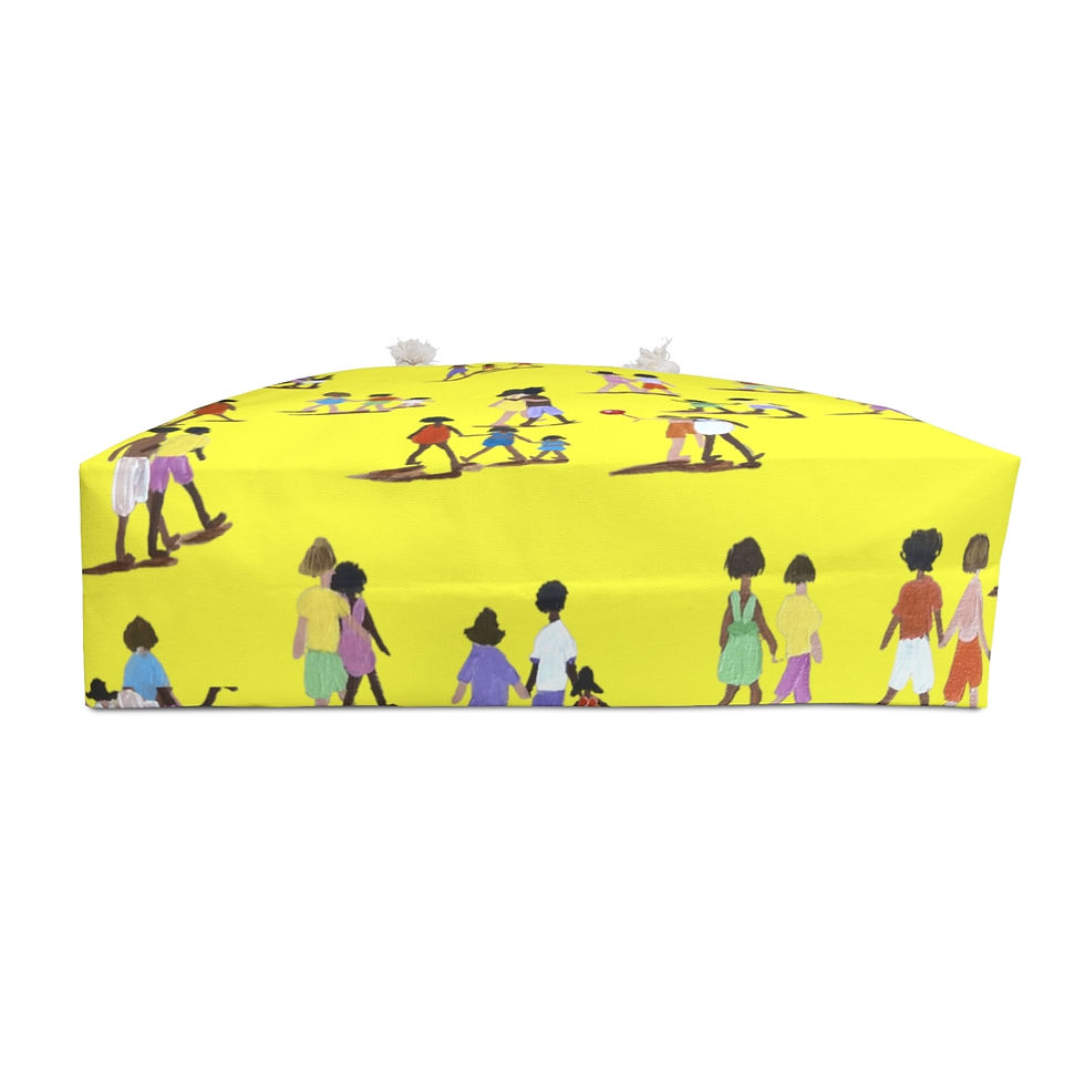 Thumbnail: Summer Beach Canvas Tote Bag 