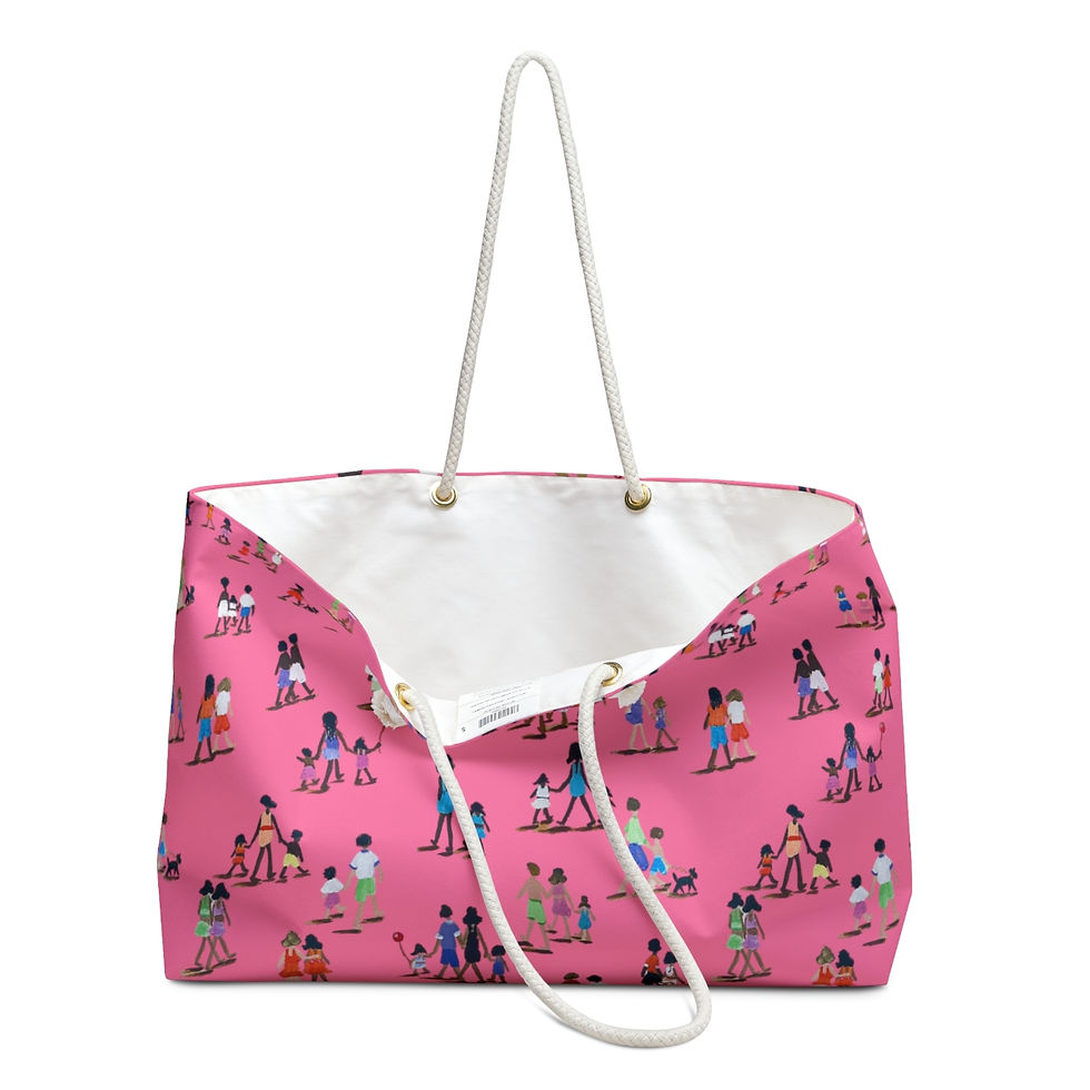 Thumbnail: Summer Beach Canvas Tote Bag 