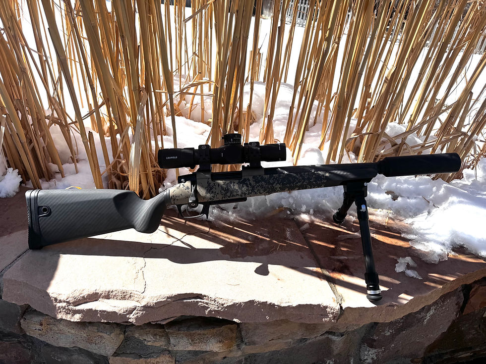 Thumbnail: Gunwerks Skunkwerks TAF 6 ARC 11.5" W 5 Boxes Ammo, Case & 6" Suppressor LIMITED