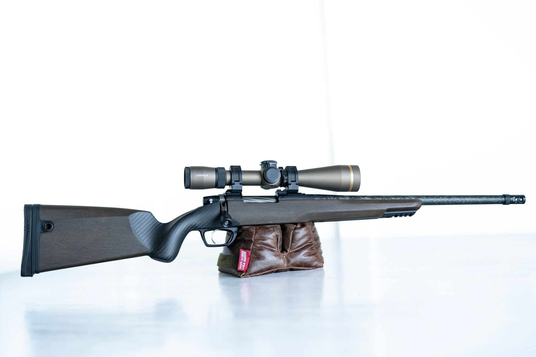 Gunwerks Clymr 6.5 prc w Leupold vx6 3-18x44 wood fusion RARE