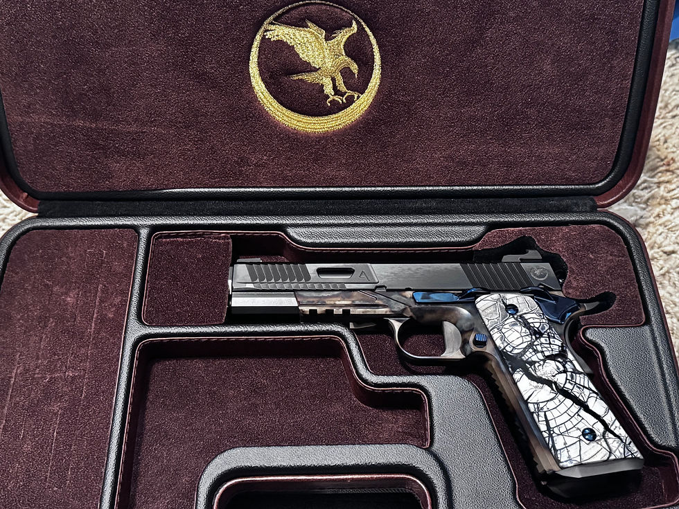 Thumbnail: Nighthawk Custom VIP Turnbull 45 ACP W Custom Display Case NEW