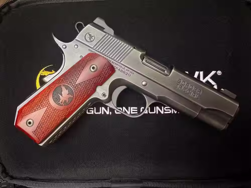 Nighthawk Custom Border Special IOS cut 10mm Commander Smoked NItride