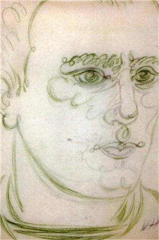 René Char by Valentine Hugo