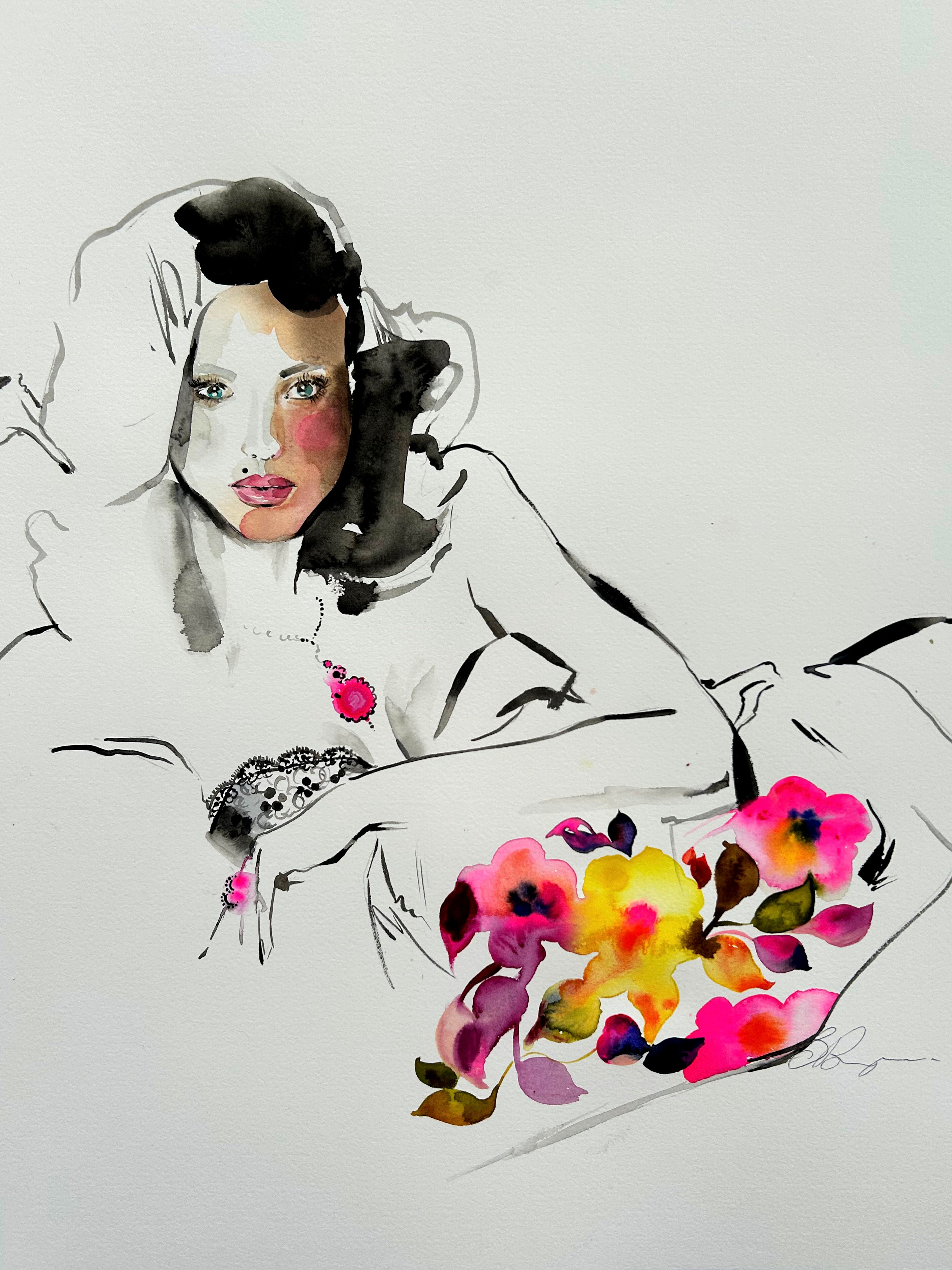 “Fever” watercolour