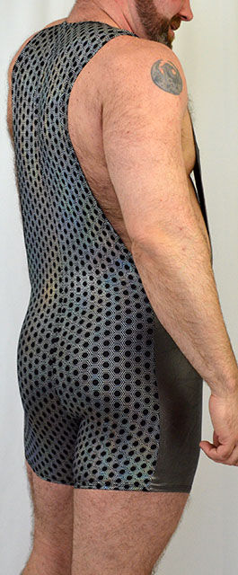 Thumbnail: Metal Contrast Side Panels Muscle Singlet