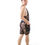 Thumbnail: Paisley Lace Side Pockets Muscle Singlet