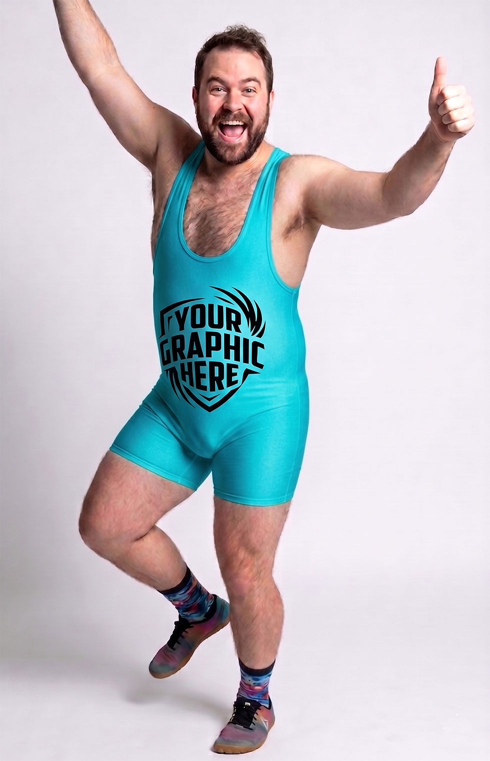 Thumbnail: Graphic Print Milliskin Singlet