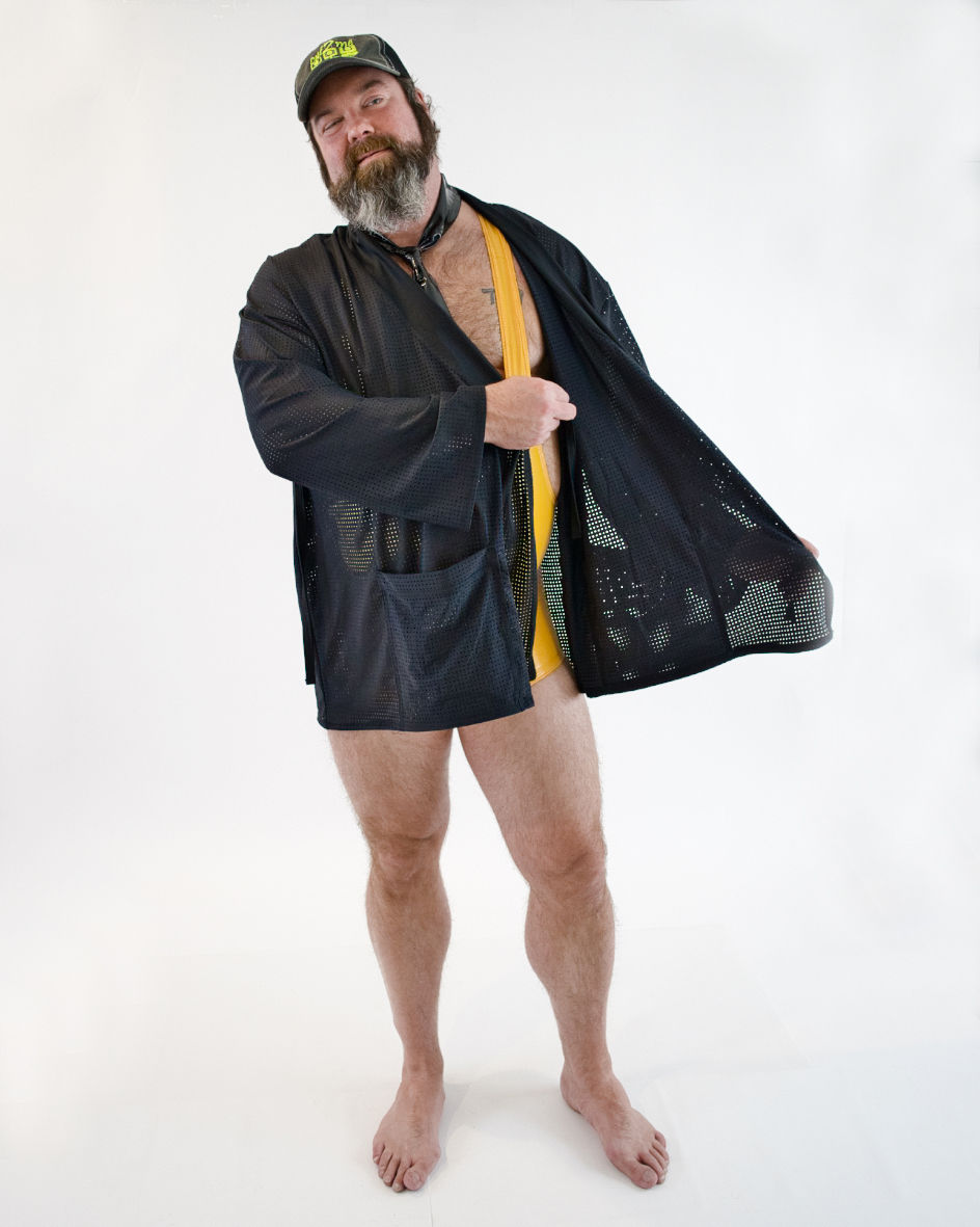 Mesh Shorty Robe
