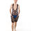 Thumbnail: Paisley Lace Side Pockets Muscle Singlet