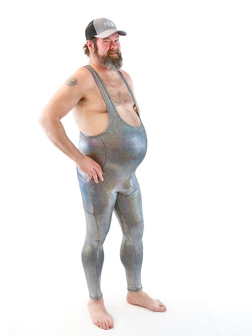 Holo Mini Dots Side Pockets Muscle Singlet