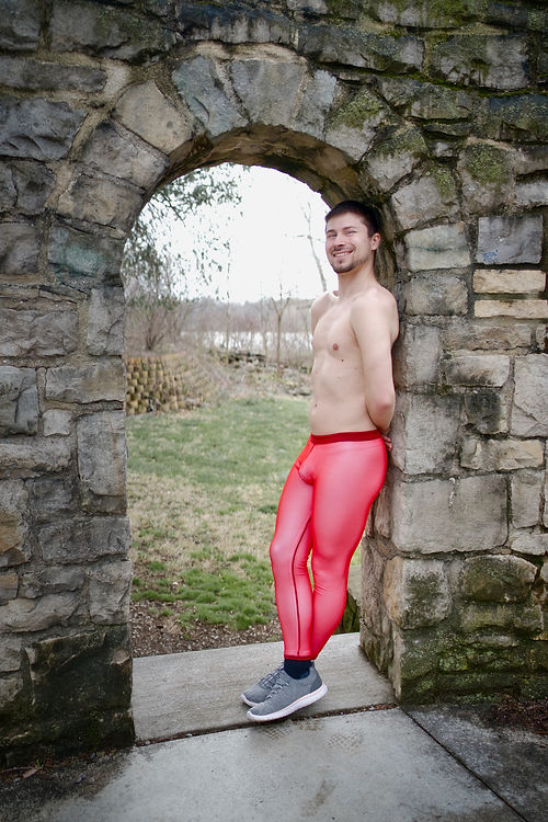 Solid Mesh Tights