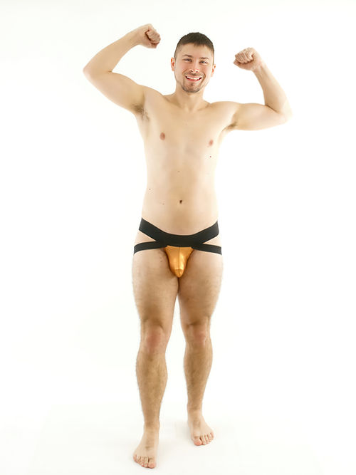 Metal "Surprise Me" Jock Strap