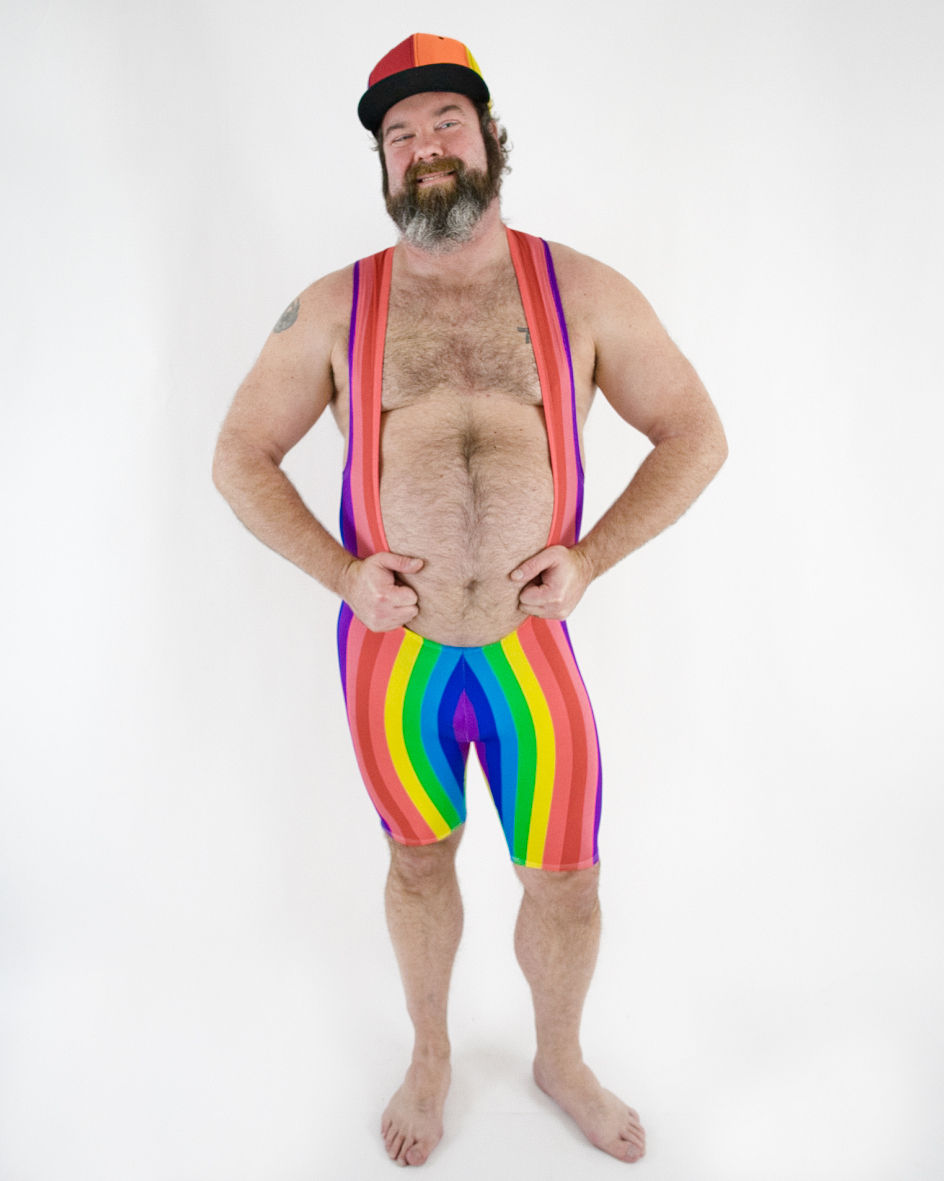 Miniatúra: Pride Stripe Deep Scoop tielko