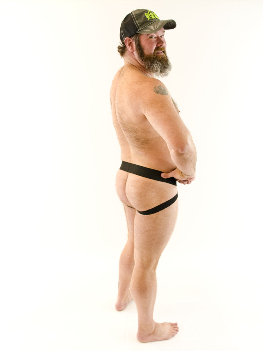 Minijatura: Mitered Stripes Jock Strap