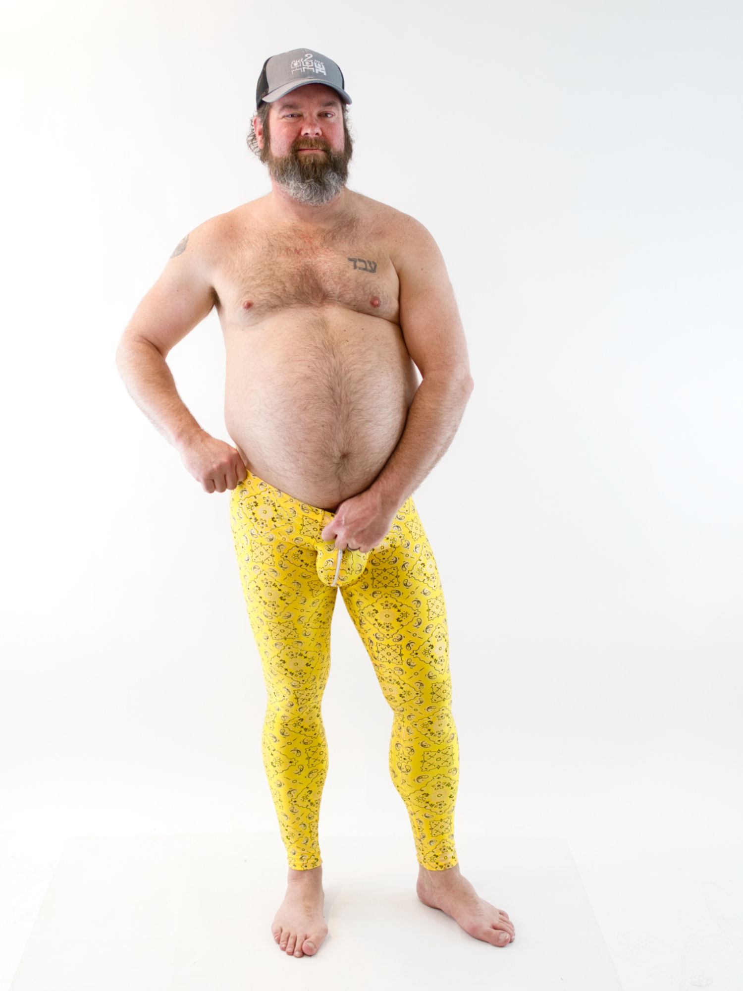 Zip Rise Lifter Pouch Tight