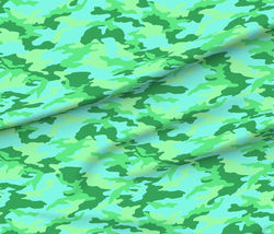 Green/Aqua Camo
