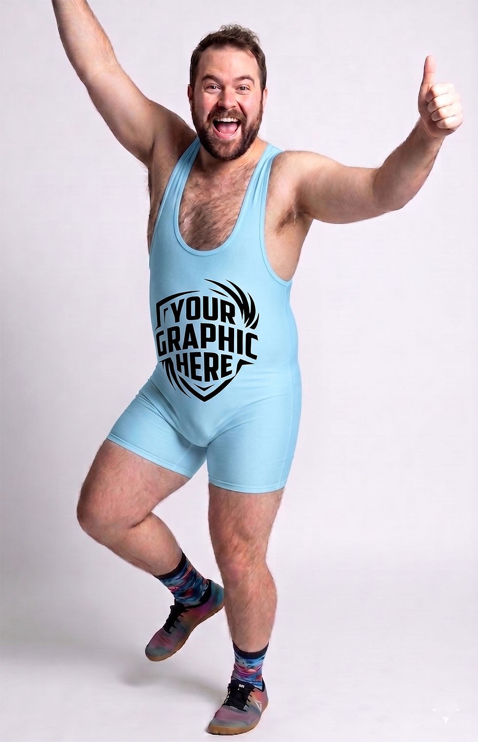 サムネイル： Graphic Print Milliskin Singlet