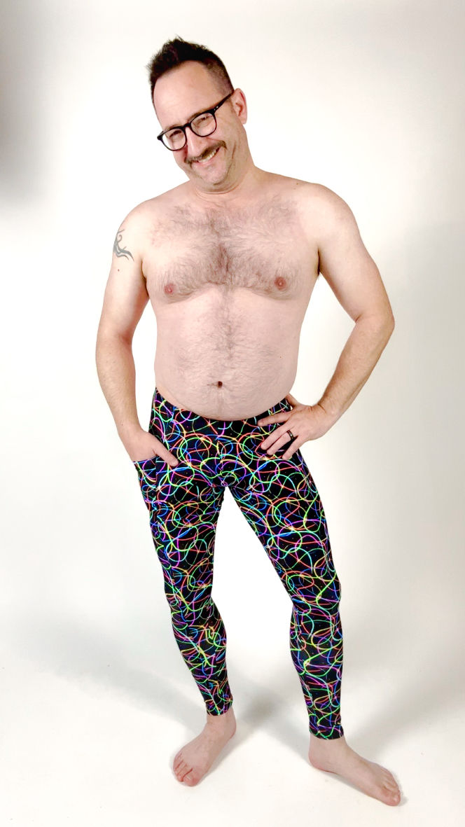 Cosmic Pride Side Pocket Tights