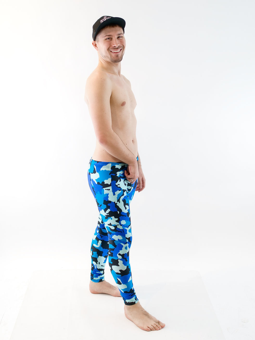 Thumbnail: Zip Rise Side Pocket Tights