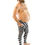 Miniatura: Mitered Stripes Side Pocket Tights