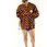 Thumbnail: Mitered Stripes Shorty Robe