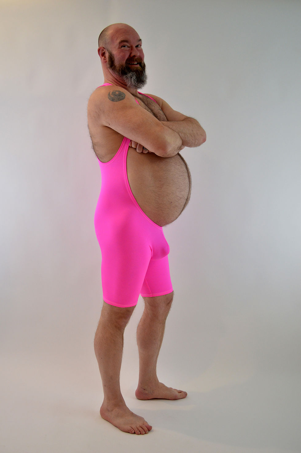 Thumbnail: Metallic Houndstooth Deep Scoop Singlet