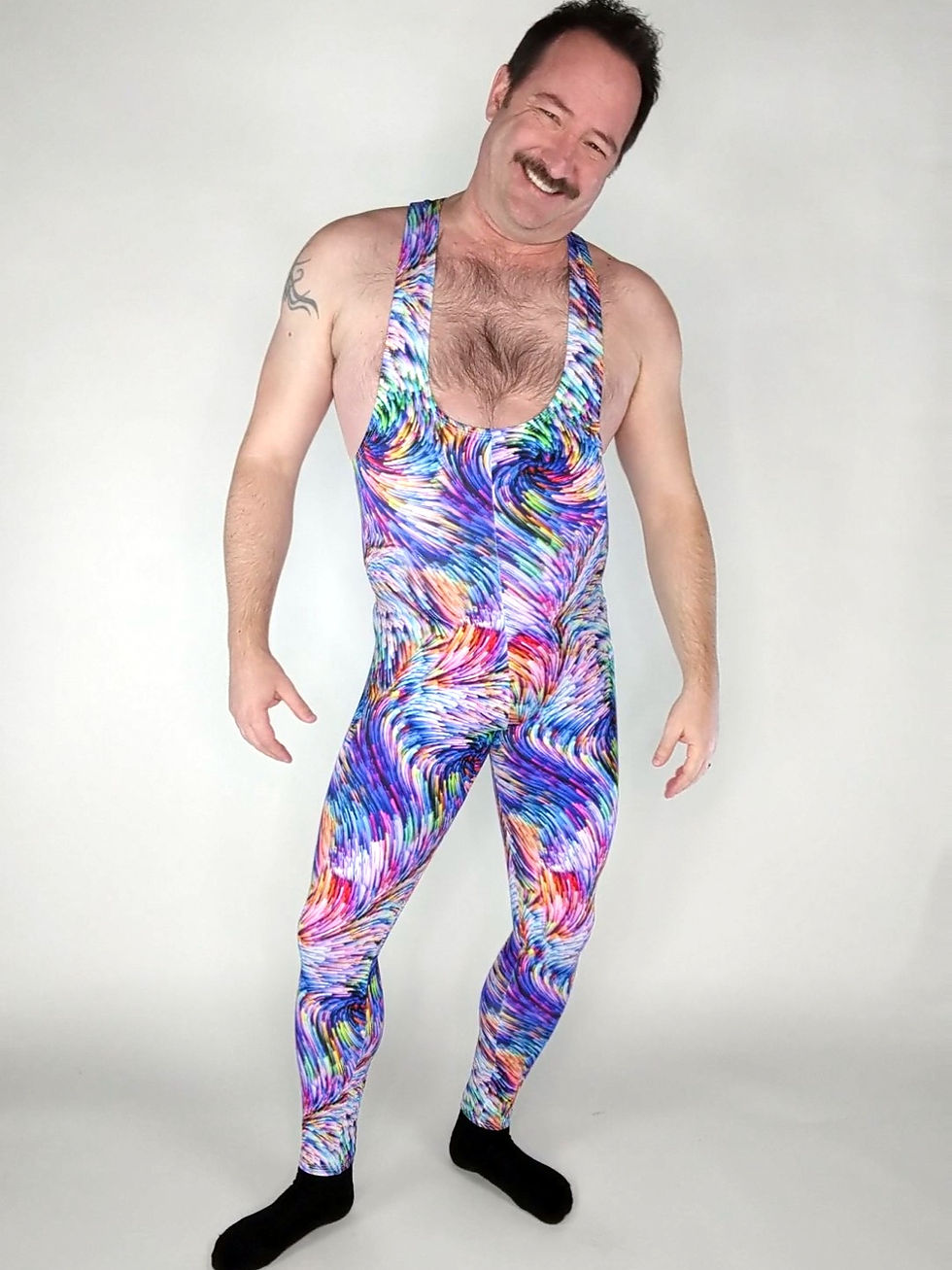Thumbnail: Pride Print Muscle Singlet