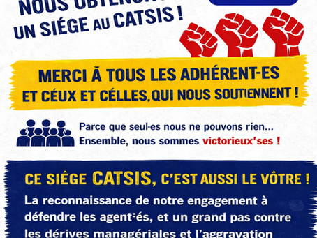 Résultat élection CATSIS