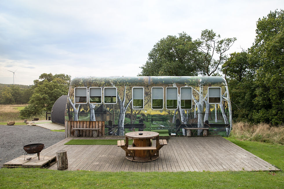 Deluxe Glamping Pods Glasgow View 3