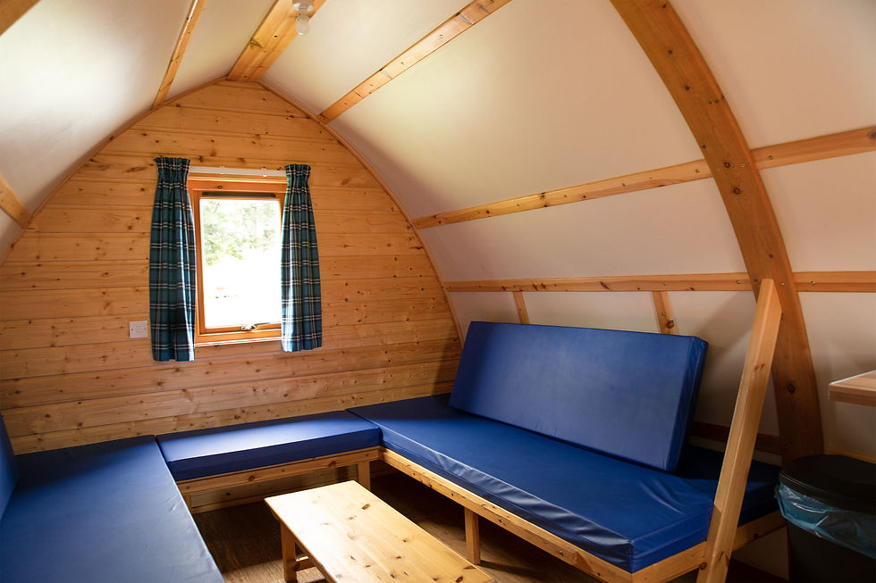 Glamping Pods Glasgow view 1