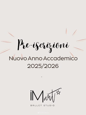 Preiscrizioni