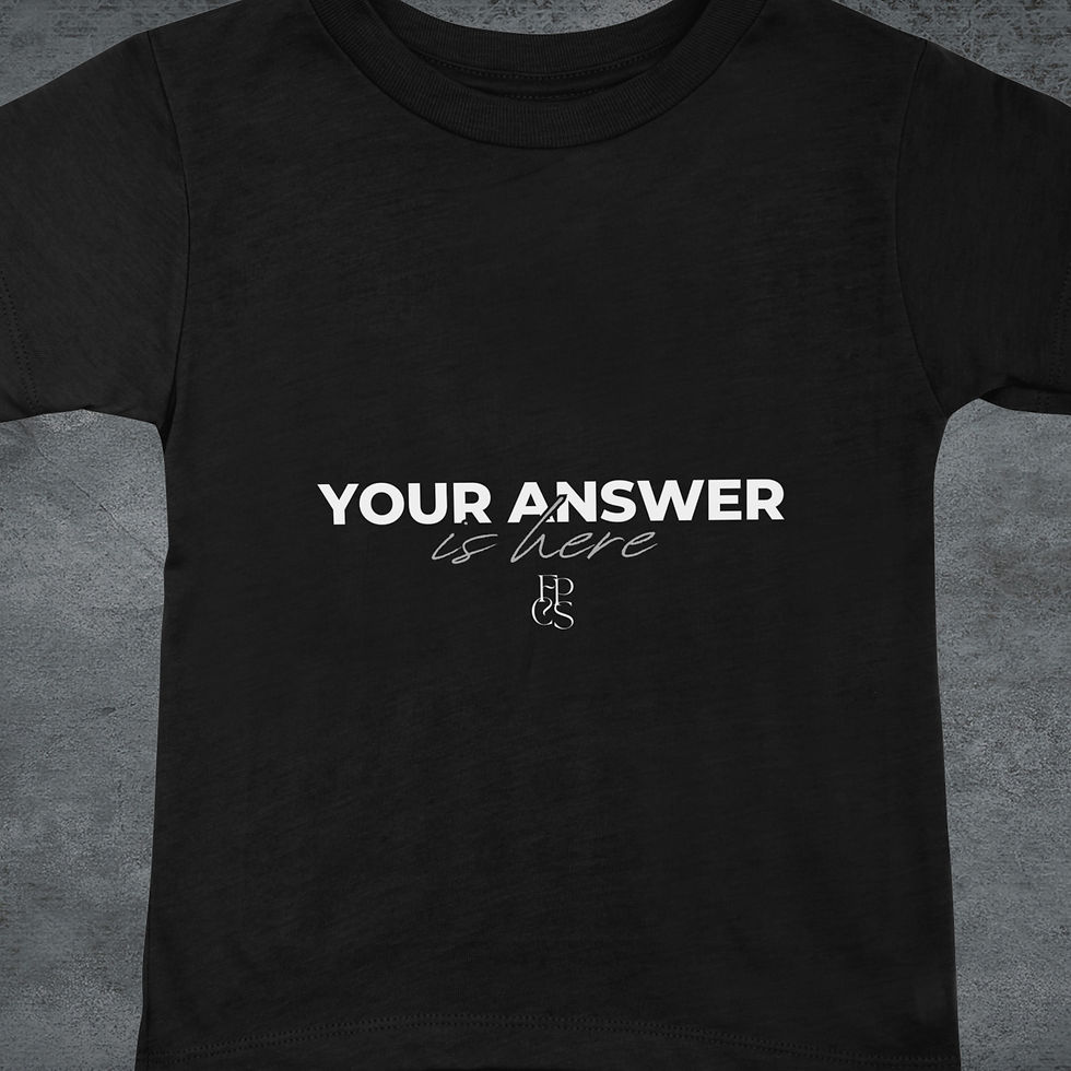Thumbnail: Your Answer Is Here - Shirt