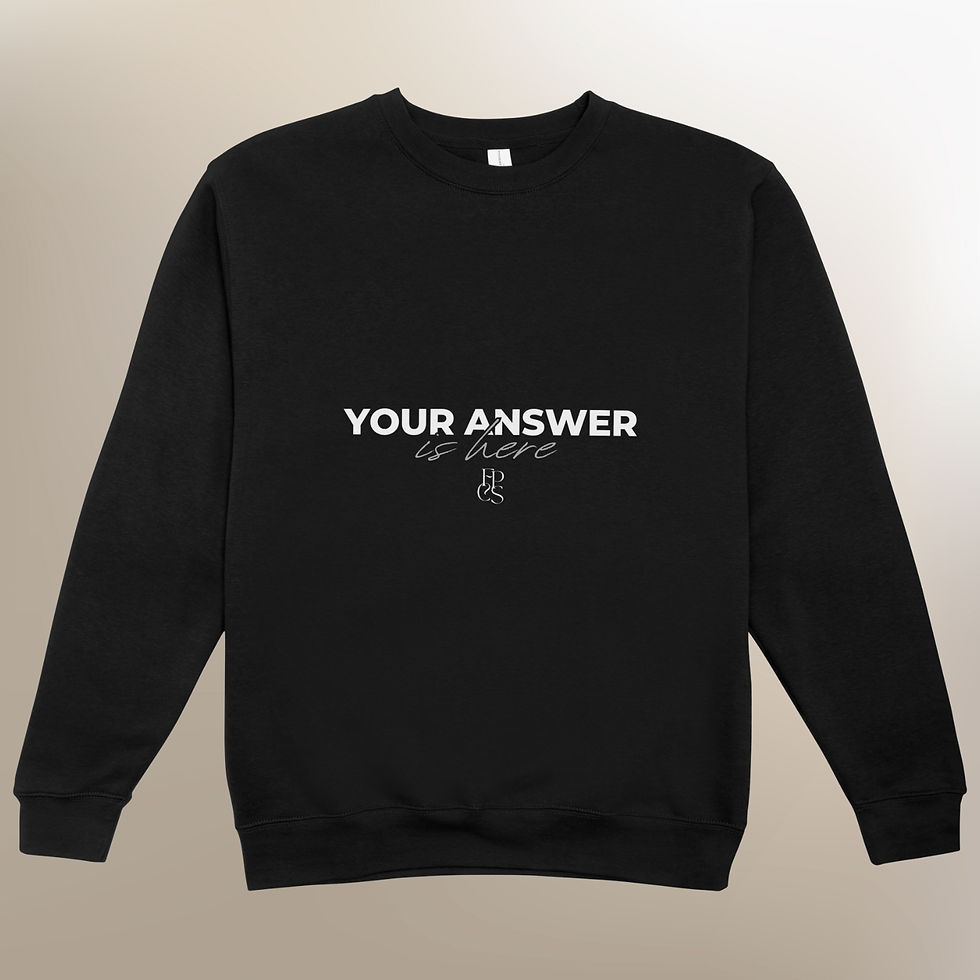 Thumbnail: Your Answer Is Here - Sweatshirt