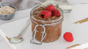 Chocolate Protein Overnight Oats