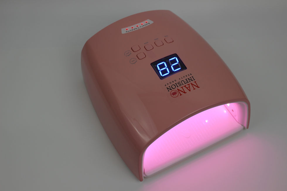 Thumbnail: Wireless Plasma Non UV LED Nail Lamp (Pink)